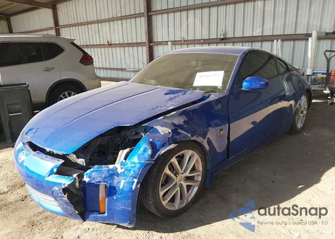 2006 Nissan 350Z Enthusiast из США, поврежденный, VIN JN1AZ34D96M308085